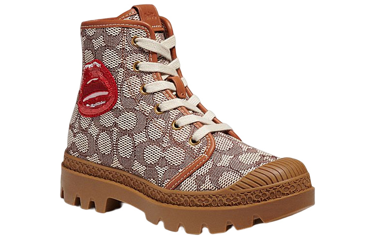(W) Coach Tom Wesselmann Trooper Boot 'Signature Jacquard Brown' 圖 2