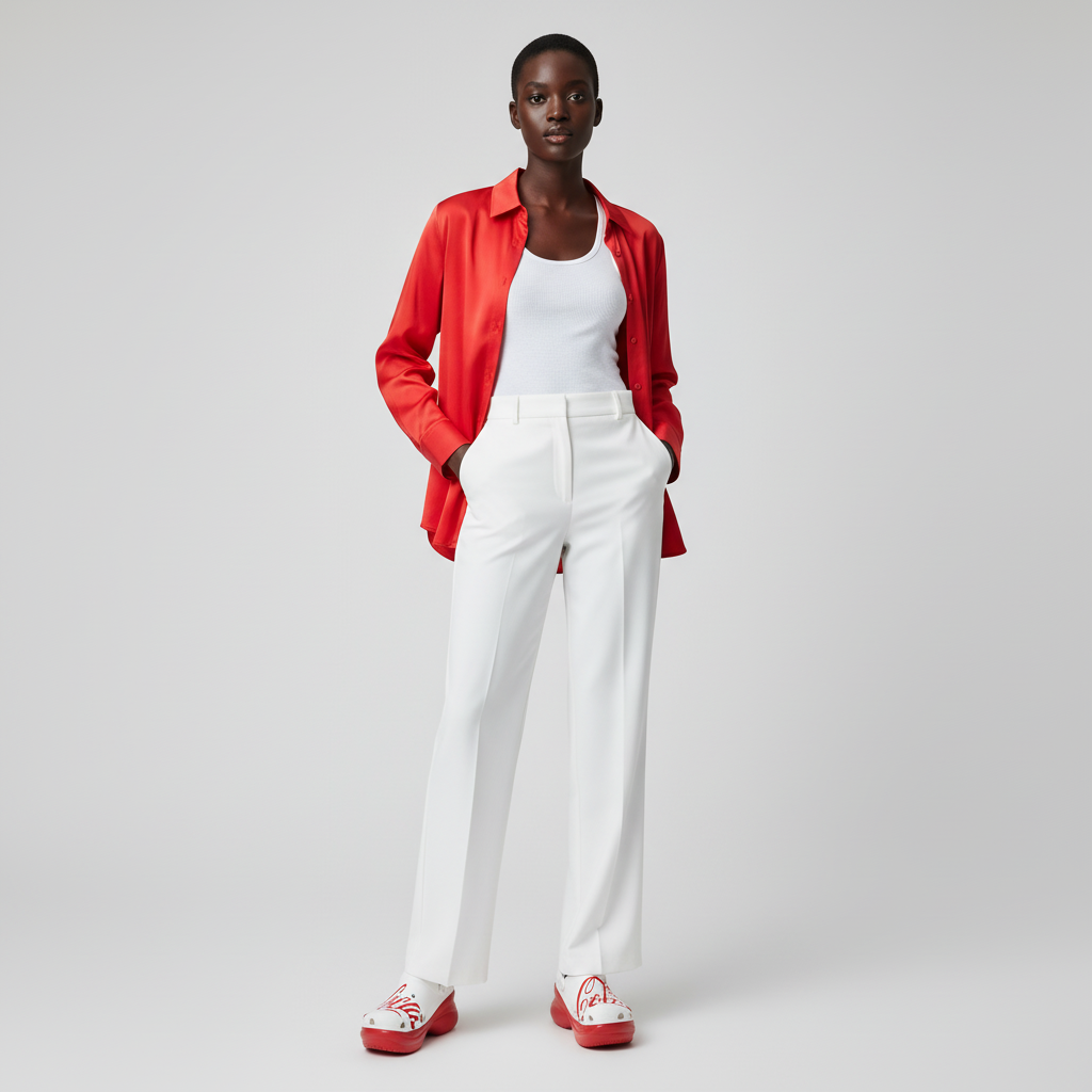 Lookbook (W) 코카콜라 X 크록스 클래식 베이 클로그 "90년대" 207234-119