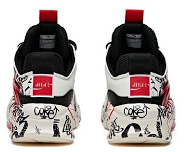 (W) Anta x Coca Cola Badao 'Putih Hitam Merah' 122018088S-1 Shop (W) Anta x Coca Cola Badao 'Putih Hitam Merah' 122018088S-1