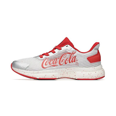(W) Anta Coca-Cola Bubble Low 'White Red'