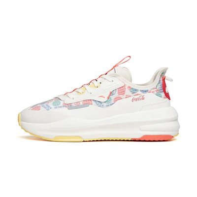 (W) Anta Coca-Cola C37 Low 'White Red Patchwork'