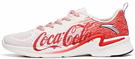 (Women) Anta x Coca Cola Hydrogen Run 2 'White Red' 122025540-9 (Women) Anta x Coca Cola Hydrogen Run 2 'White Red' 122025540-9
