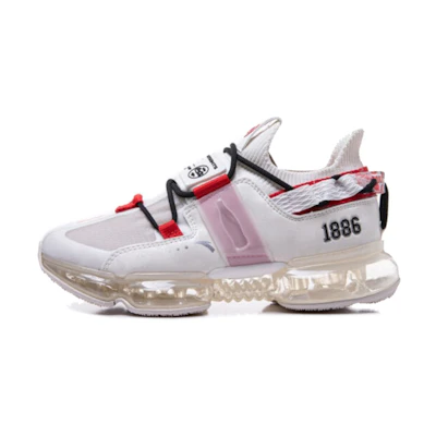 (W) Anta Coca-Cola Running Series Sneakers 'White Black Red'