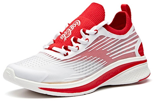 (Women) Anta x Coca Cola Running Shoes 'White Red' 12925542-9 Lookbook (Women) Anta x Coca Cola Running Shoes 'White Red' 12925542-9