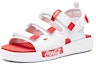 Lookbook (Women) Anta x Coca Cola Beach Sandals 'White Red' 92926971A-9