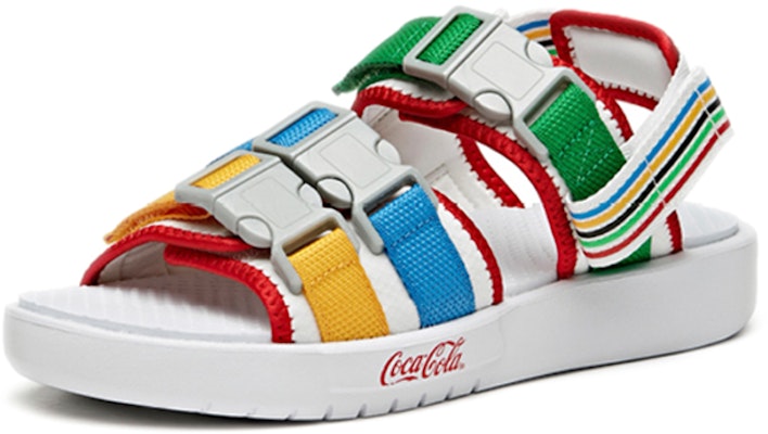 (Women) Anta x Coca Cola Beach Sandals 'Multi-Color' 922036901-5 Lookbook (Women) Anta x Coca Cola Beach Sandals 'Multi-Color' 922036901-5