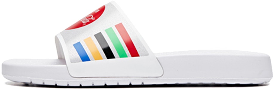 (W) 안타 x 코카콜라 아웃도어 슬리퍼 '화이트' 922036963-7 Buy (W) 안타 x 코카콜라 아웃도어 슬리퍼 '화이트' 922036963-7