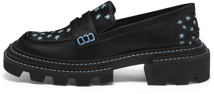 women-coco-capitan-x-charles-and-keith-charles-and-keith-pu-loafer-black-floral-embroidery-ck-1-70900334-2-black