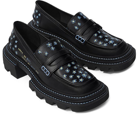 (W) CHARLES & KEITH Coco Capitán x Charles & Keith PU Loafer 'Sulaman Bunga Hitam' CK1-70900334-2-BLACK Lookbook (W) CHARLES & KEITH Coco Capitán x Charles & Keith PU Loafer 'Sulaman Bunga Hitam' CK1-70900334-2-BLACK