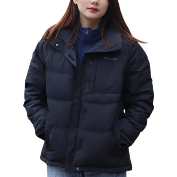 (Women) Columbia  Black Puffer Jacket with Logo Print and Zip-Up Hoodie. XR7668-010 圖 4