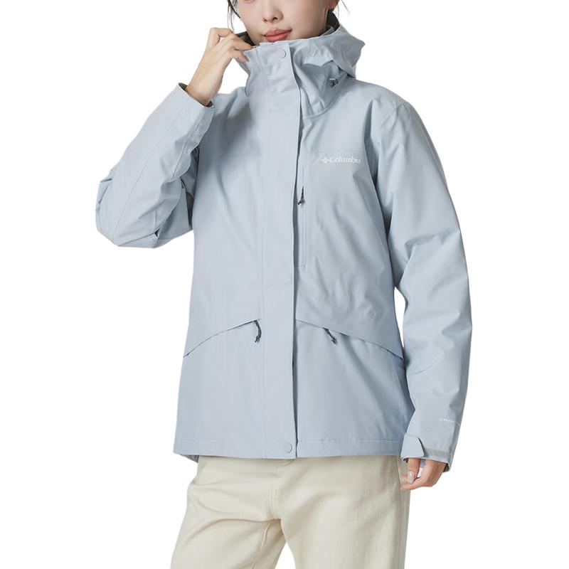 Purchase (W) Chaqueta Impermeable Columbia Azul de Senderismo - Abrigo Cálido Otoño 2024. XR4801-031