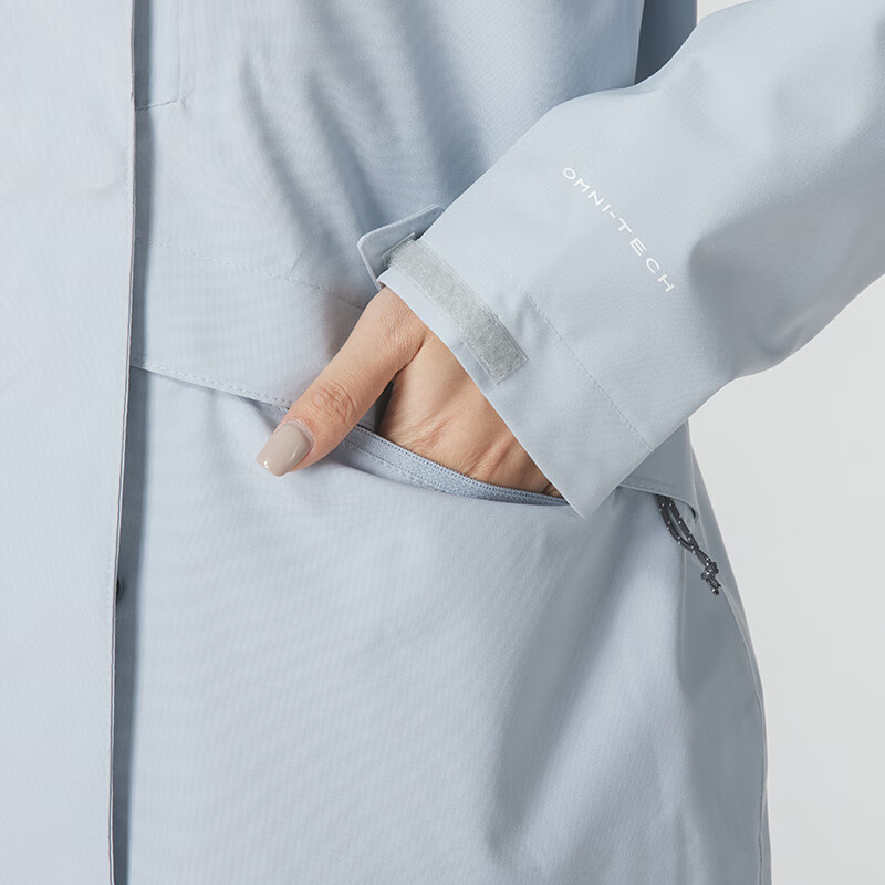 Sizing (W) Chaqueta Impermeable Columbia Azul de Senderismo - Abrigo Cálido Otoño 2024. XR4801-031