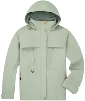 (Women) Columbia Emerald Green Waterproof Windproof Insulated Hooded Jacket WR8364-348 (Women) Columbia Emerald Green Waterproof Windproof Insulated Hooded Jacket WR8364-348