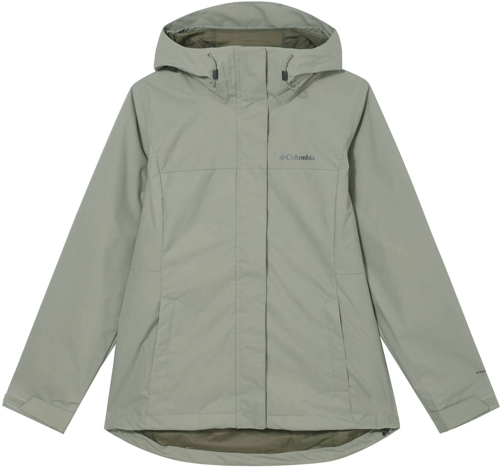 women-columbia-green-waterproof-breathable-3-in-1-outdoor-hooded-jacket-wr-7686-348