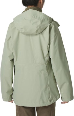 (W) 哥伦比亚绿色防水透气3合1户外连帽夹克. WR7686-348 Purchase (W) 哥伦比亚绿色防水透气3合1户外连帽夹克. WR7686-348