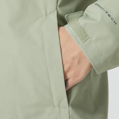 (W) 哥伦比亚绿色防水透气3合1户外连帽夹克. WR7686-348 1