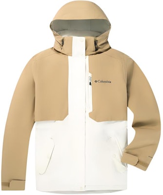 (W) Chaqueta Impermeable Columbia Outdoor Blanca/Beige - Ropa de Senderismo y Escalada. XR3853-192 Order (W) Chaqueta Impermeable Columbia Outdoor Blanca/Beige - Ropa de Senderismo y Escalada. XR3853-192