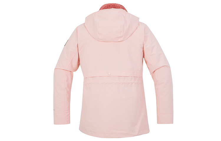 Lookbook (W) Chaqueta 3 en 1 Columbia Rosa Impermeable, Cortaviento y con Forro Polar. WR2182-890