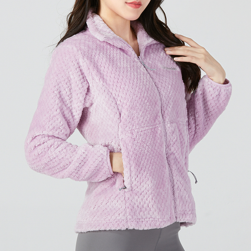 Cheap (W) Chaqueta Polar Impermeable y Cortaviento Morada de Columbia para Exteriores. WR0919-616