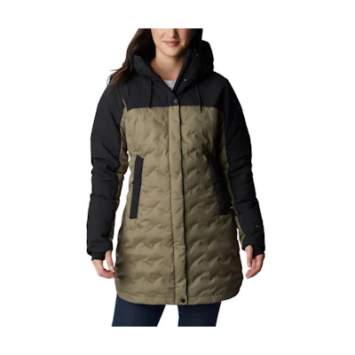 (Women) Columbia Two-Tone Outdoor Zip-Up Hoodie Jacket in Stone Green. 2007811-397