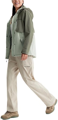 (W) 哥伦比亚防水透气可拆帽户外夹克浅绿色 XR3853-348 Shop (W) 哥伦比亚防水透气可拆帽户外夹克浅绿色 XR3853-348