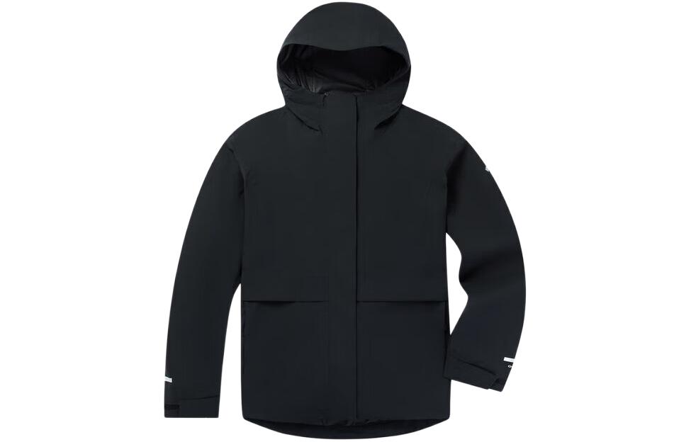 (Women) Columbia  Waterproof Outdoor Jacket Black with Solid Logo Design. WR7861-010