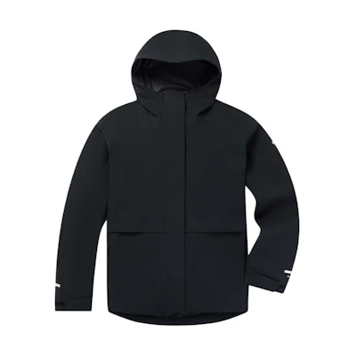 (Women) Columbia Waterproof Outdoor Jacket Black with Solid Logo Design. WR7861-010