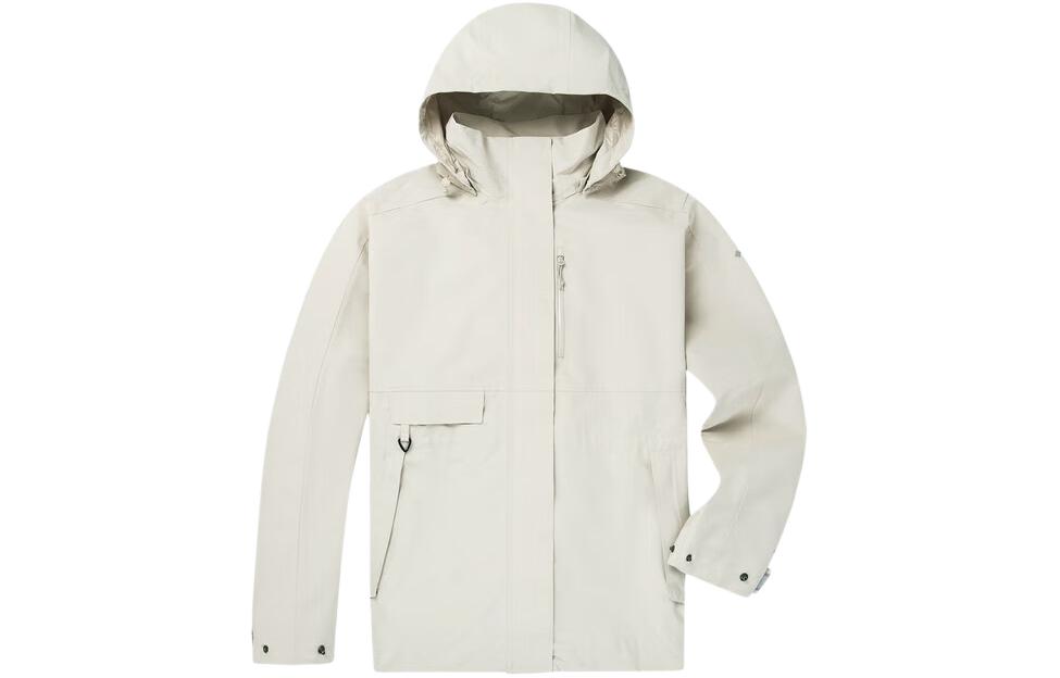 Order (W) Chaqueta Columbia Impermeable, Transpirable y con Capucha Desmontable en Blanco. WR7866-278
