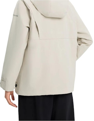 (W) Chaqueta Columbia Impermeable, Transpirable y con Capucha Desmontable en Blanco. WR7866-278 Sizing (W) Chaqueta Columbia Impermeable, Transpirable y con Capucha Desmontable en Blanco. WR7866-278