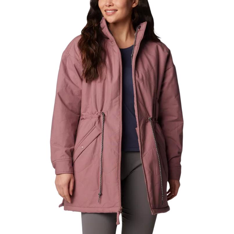 (Women) Columbia Crystal Crest™ Rose Pink Hooded Soft Comfortable Jacket 2051521-609 圖 3