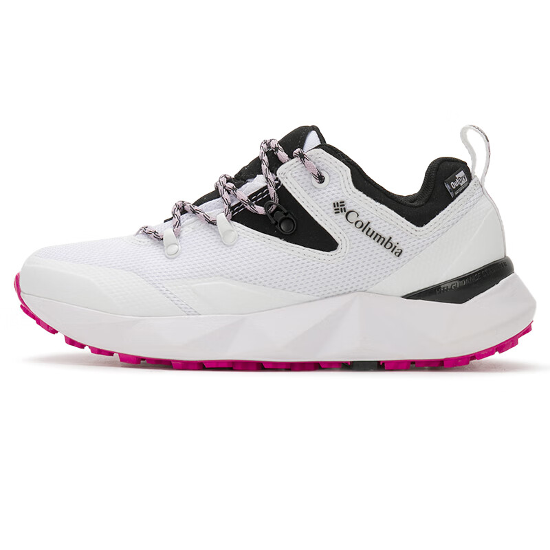 (Women) Columbia Facet 60 White Low-Top Hiking Shoes - Slip-Resistant Trail Shoe BL1821-100