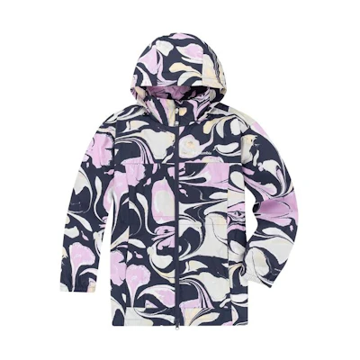 (Women) Columbia Full-Print Water-Resistant Hooded Zip Jacket WR6843-466