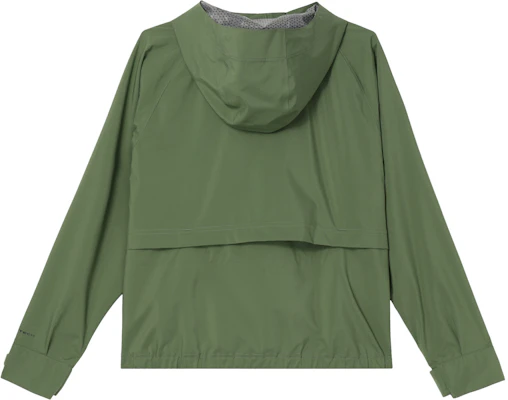 (W) 哥伦比亚绿色防水防风印花连帽拉链夹克 WR4658-352 Lookbook (W) 哥伦比亚绿色防水防风印花连帽拉链夹克 WR4658-352