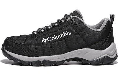 (Women) Columbia Hiking Boots 'Black Fleece-Lined Warmth'