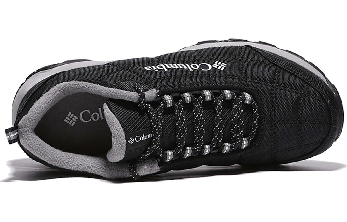 (Women) Columbia Hiking Boots 'Black Fleece-Lined Warmth'