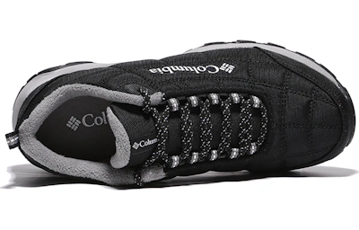 (Women) Columbia Hiking Boots 'Black Fleece-Lined Warmth'