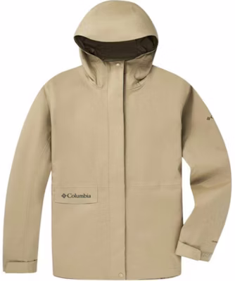 (W) Columbia Jaket Hiking Tahan Air & Angin Coklat Muda dengan Hood. XR3937-214 Buy (W) Columbia Jaket Hiking Tahan Air & Angin Coklat Muda dengan Hood. XR3937-214
