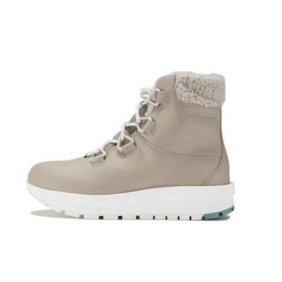 (W) Columbia Mid-Cut Snow Boots 'Khaki'