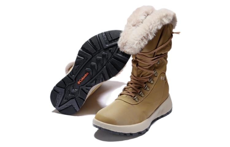 (W) Columbia Mid-Cut Snow Boot 'Brown Waterproof Warm' 圖 4
