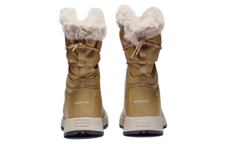 (W) Columbia Mid-Cut Snow Boot 'Brown Waterproof Warm' 圖 5