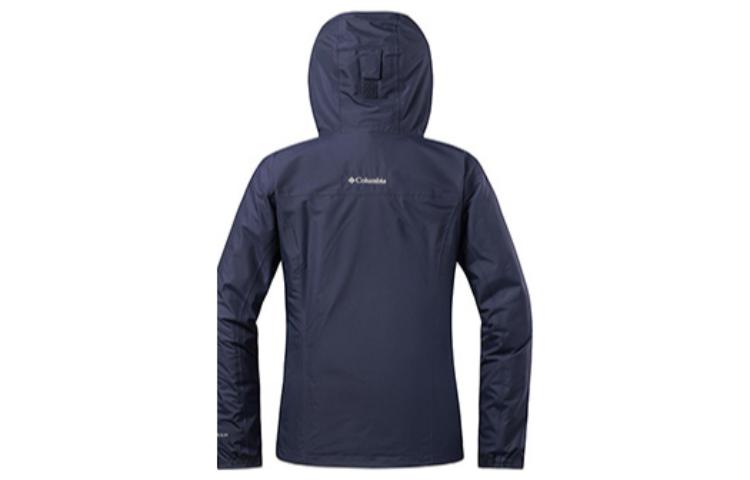 (Women) Columbia Navy 3-in-1 Waterproof Jacket with Solid Logo Print PL7204-473 圖 3