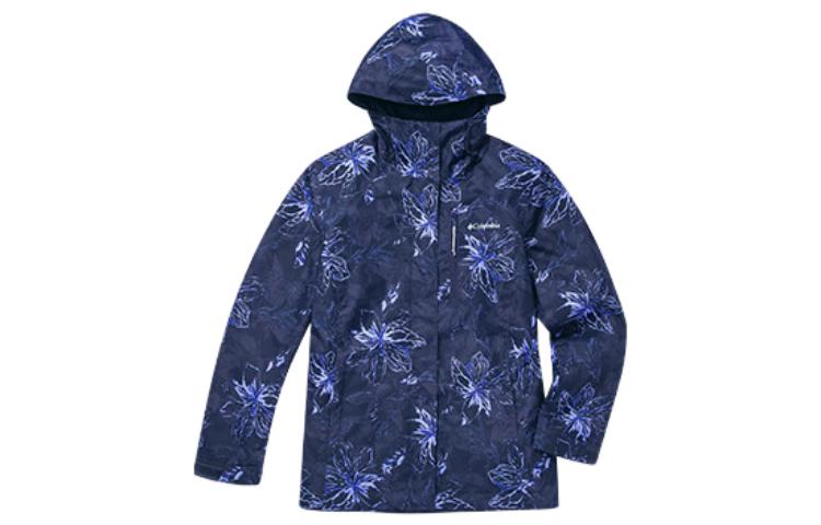 (Women) Columbia Navy Blue 3-in-1 Waterproof Jacket with Detachable Inner Liner WR0635-467