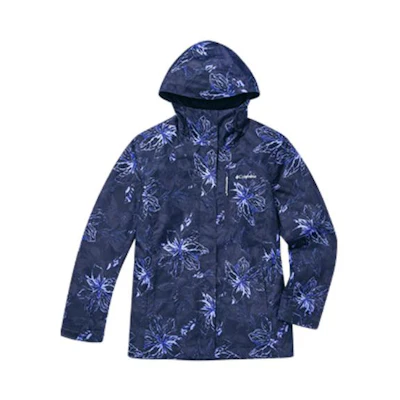 (Women) Columbia Navy Blue 3-in-1 Waterproof Jacket with Detachable Inner Liner WR0635-467