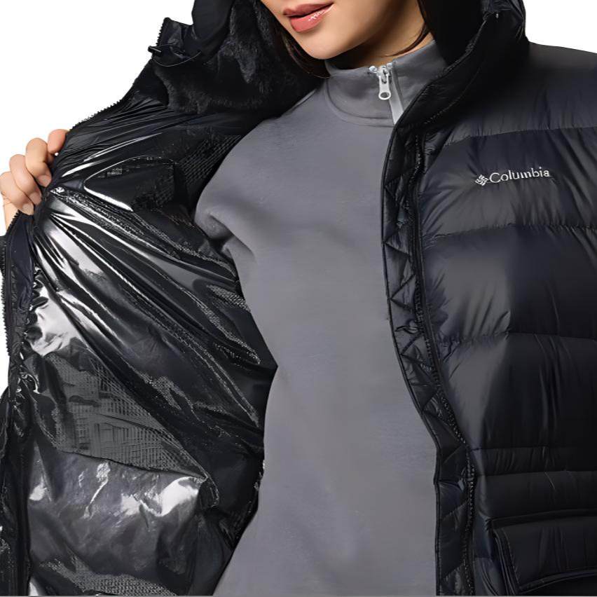 Shop (W) 哥伦比亚Omni-Heat Harmony Falls连帽夹克黑色 WR5479-010