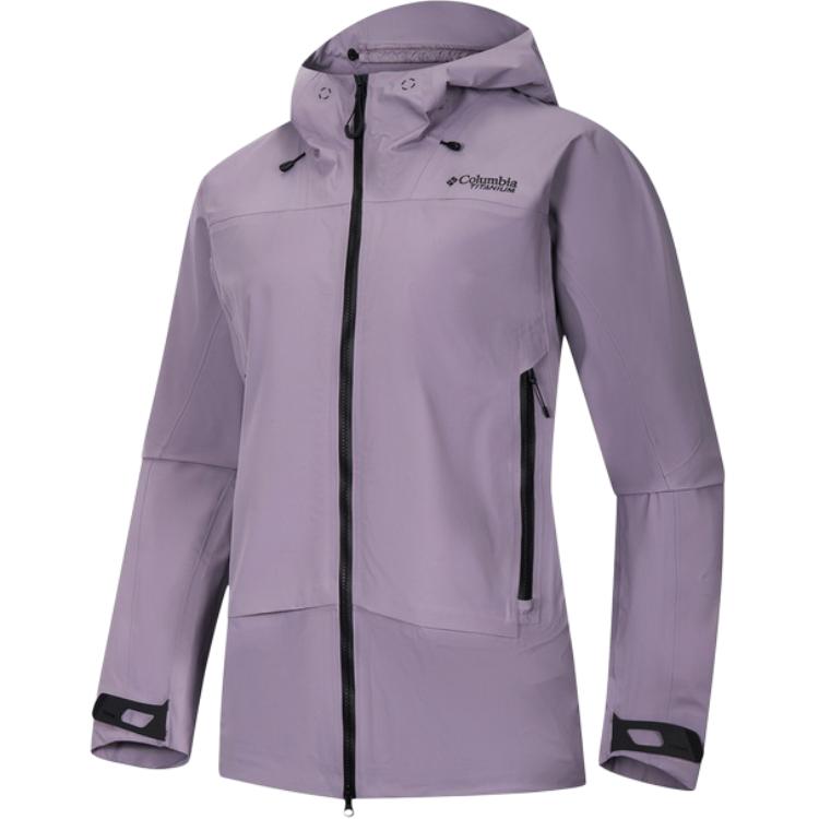 (Women) Columbia Omni-Tech 3L Slim Fit Hooded Zip Jacket Raincoat WR6042