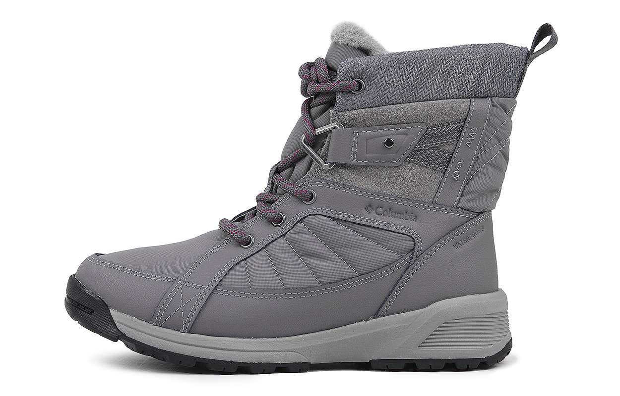 (Women) Columbia Outdoor Waterproof Warm Boot 'Grey' BL5966-037