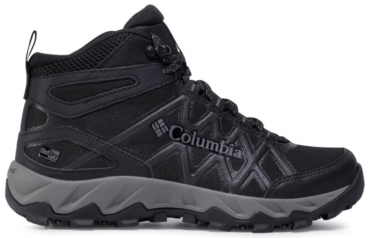 (W) Columbia Outdry Mid-Top Hiking Outdoor 'Black Waterproof' 圖 2