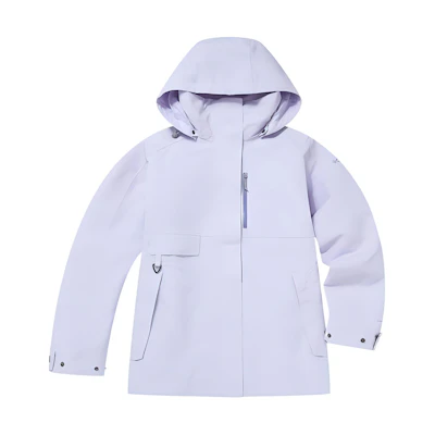 (Women) Columbia Reflective Logo Waterproof Softshell Jacket Light Purple WR7866-568