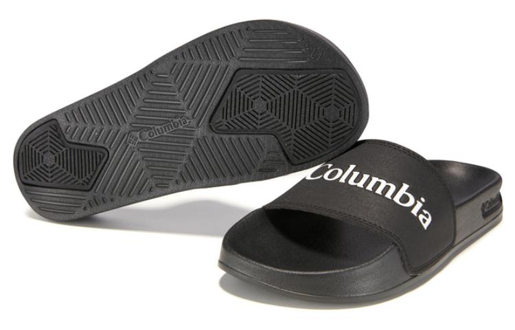 Shop 哥倫比亞 Columbia 舒適透氣 一字拖鞋 女款 黑色