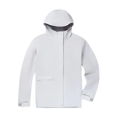 (Women) Columbia Silver Waterproof Hooded Jacket Windbreaker SS24 XR5387-043